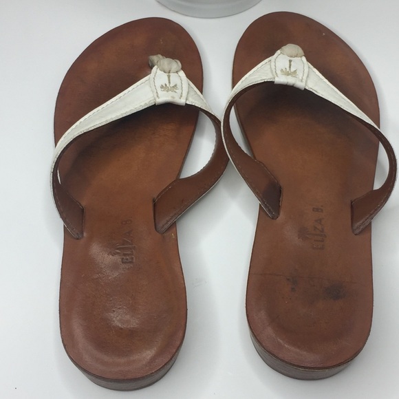 Eliza B. | Leather Flip Flops/Sandals - Picture 5 of 8